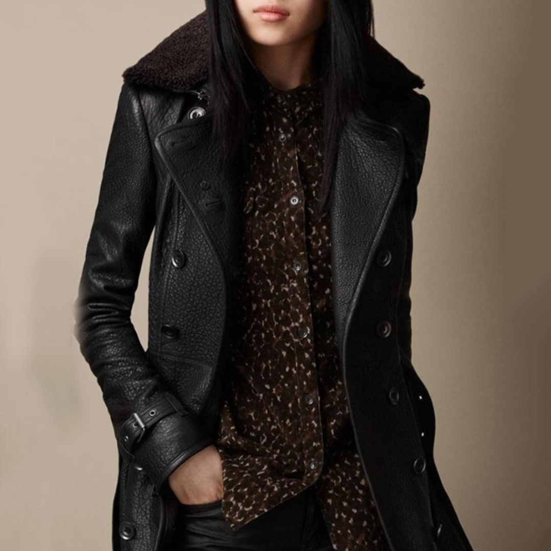 Elżunia - Zwart leren jack