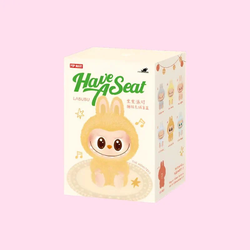 Pop Mart The Monsters Labubu Have a Seat Vinyl Plush Blind Box